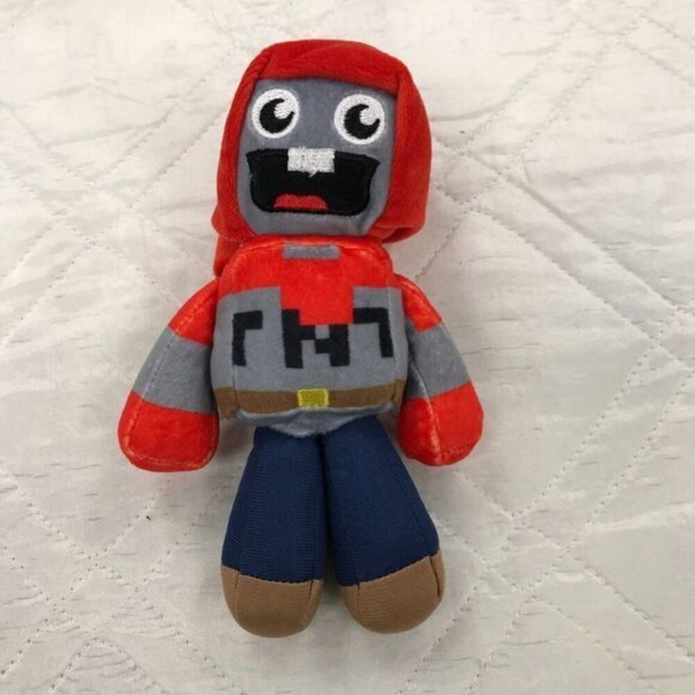 2015 Tube Heroes Minecraft TNT Exploding plush